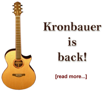 Kronbauer is back!