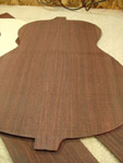 Kragenbrink Guitars - A Kragenbrink in process for Paramount Guitars