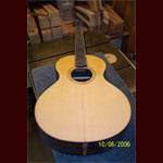 Kronbauer guitars in the making