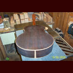 Kronbauer guitars in the making