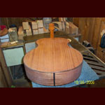 Kronbauer guitars in the making