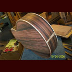 Kronbauer guitars in the making